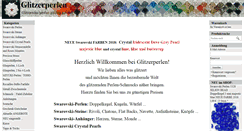 Desktop Screenshot of glitzerperlen.de